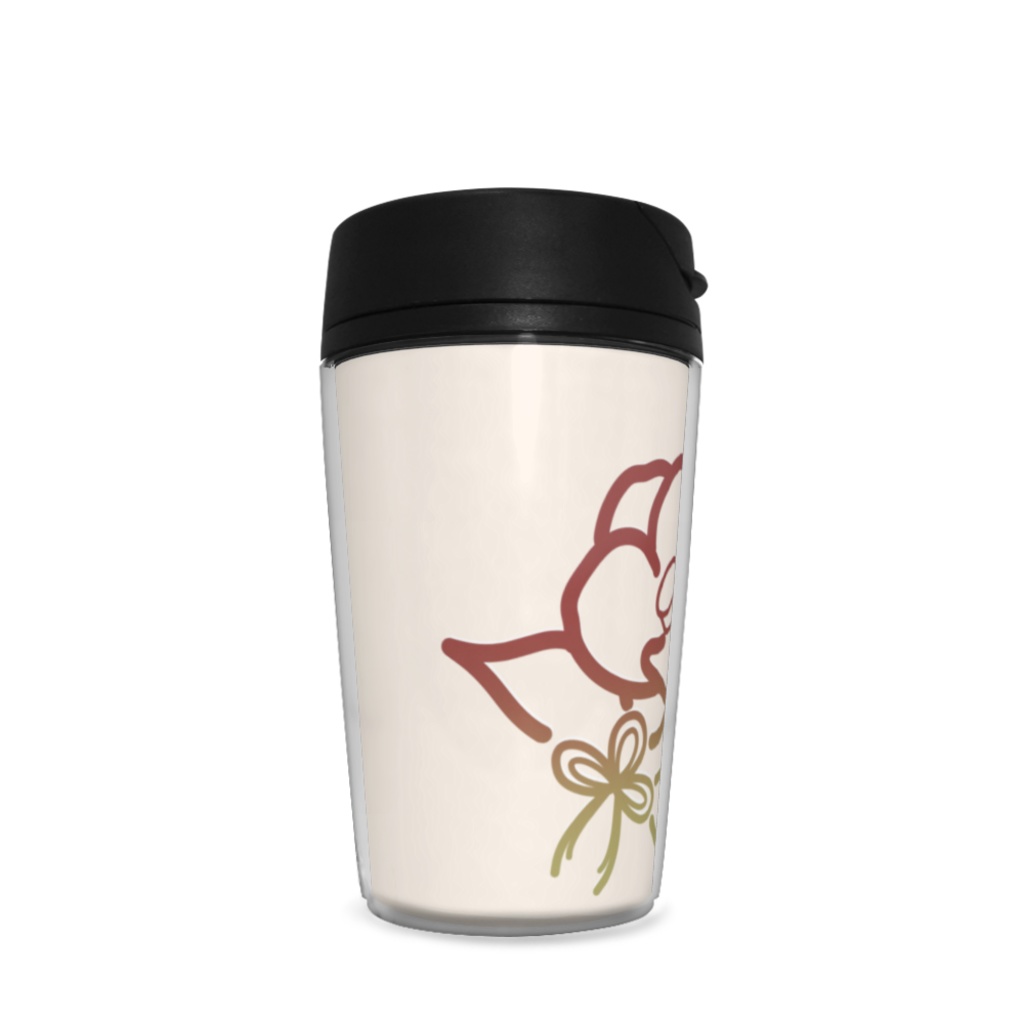 湯ヶ式ユエモチーフロゴタンブラー