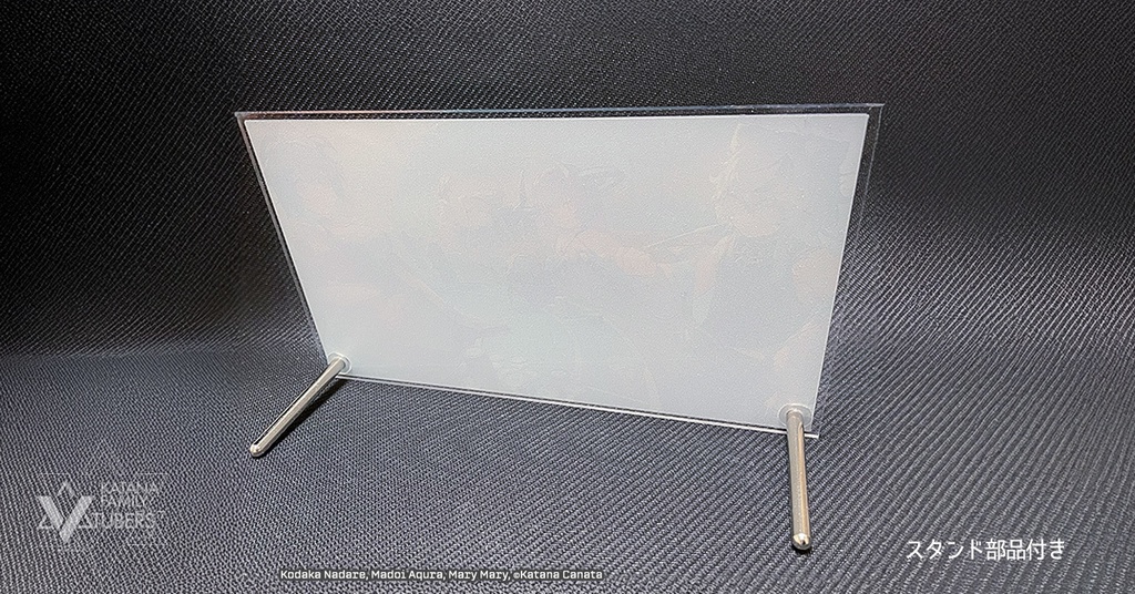 刀家Vtuberアクリルプレート