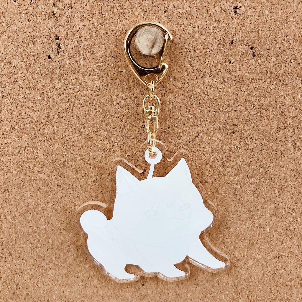 柴犬アクリルキーホルダー