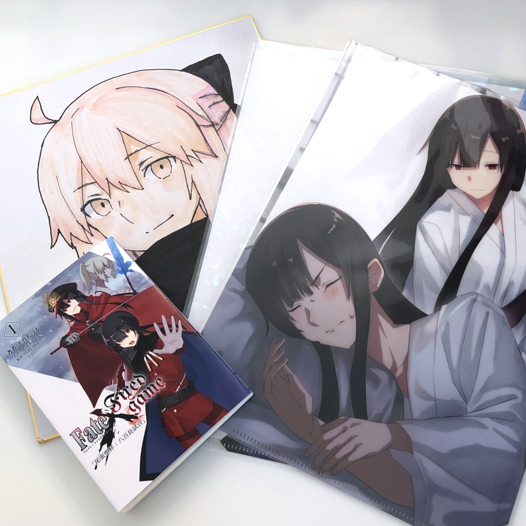 新刊&A4クリアファイル+色紙セット