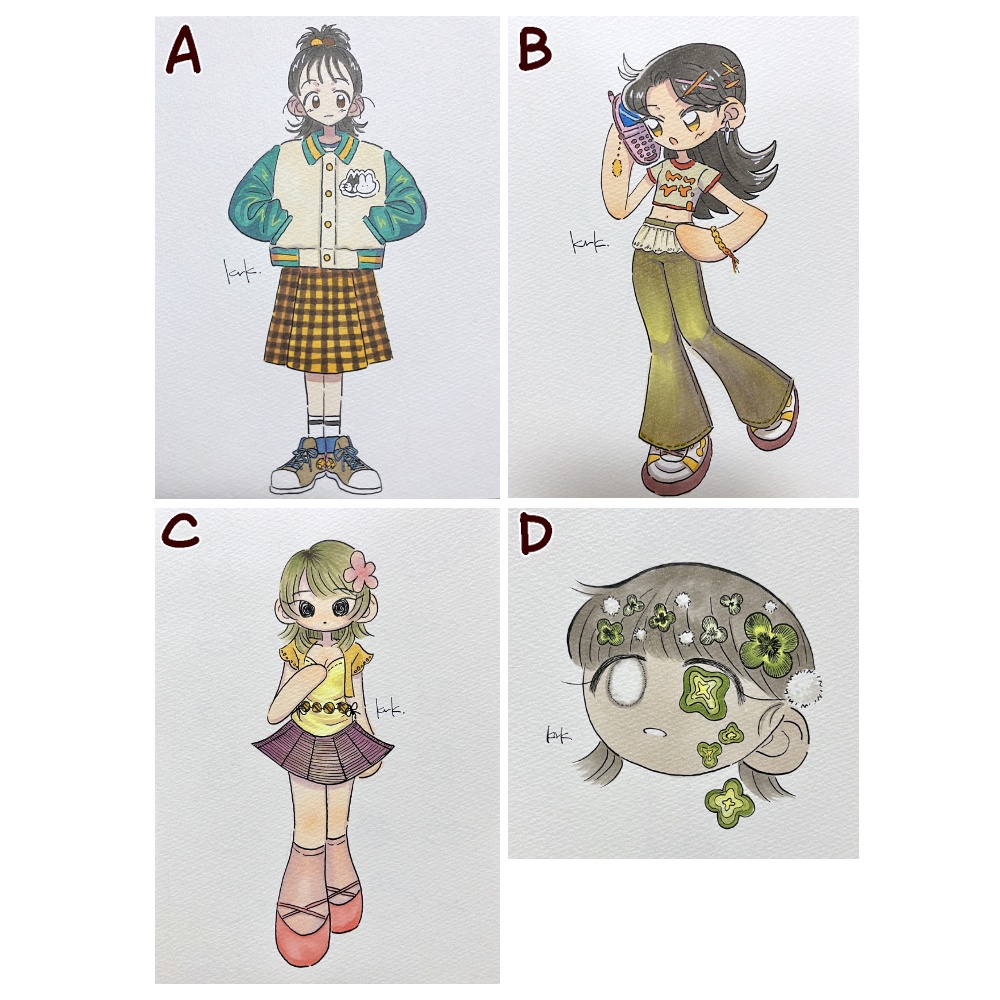 原画 全7種類