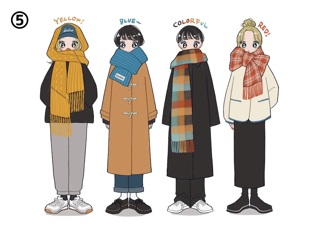 ポストカード(全6種)