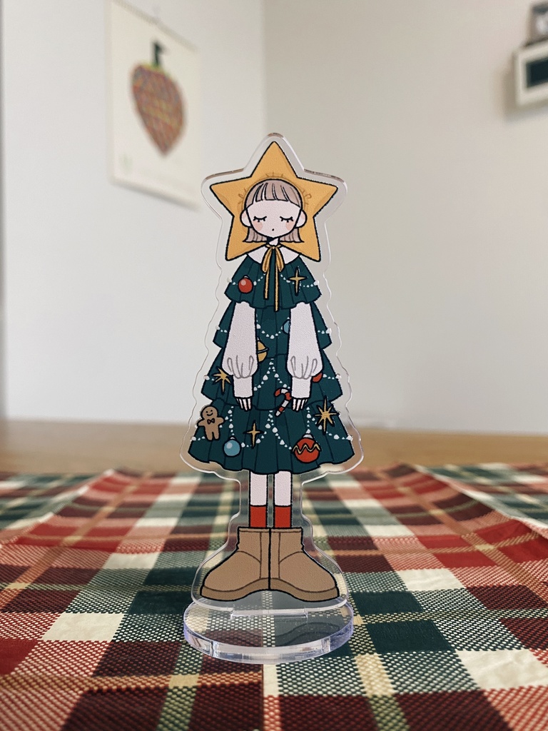大きいツリーは飾れない！でもアクスタなら…！！アクリルスタンド