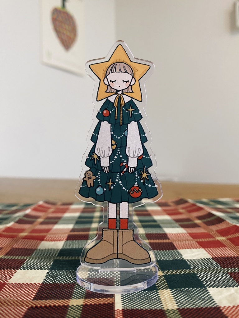 【仕様変更あり】大きいツリーは飾れない！でもアクスタなら…！！アクリルスタンド