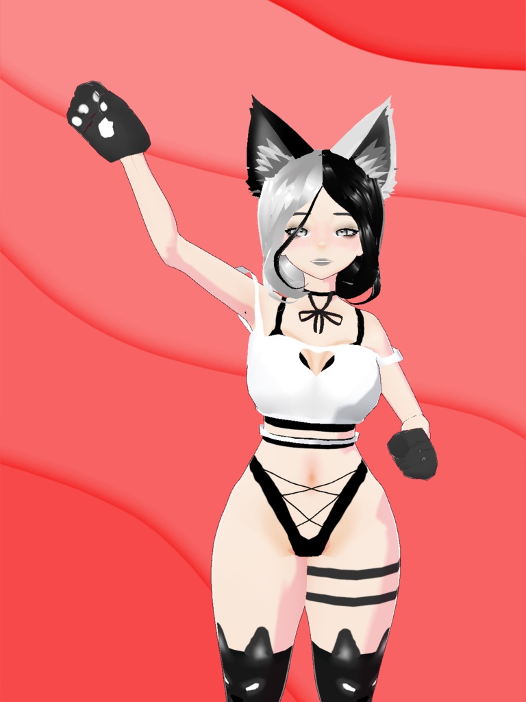 (Vroid) Free Paw gloves!