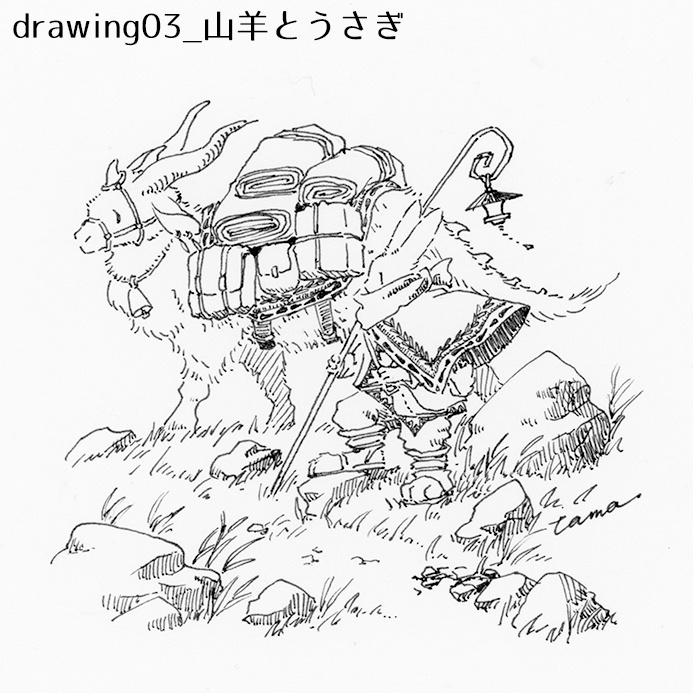 ドローイング原画【12/27(土)20時販売開始予定】