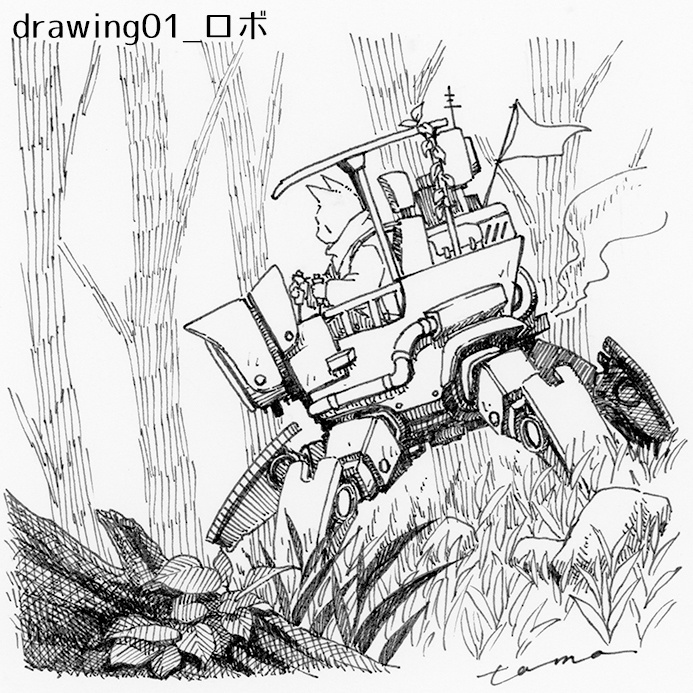 ドローイング原画【12/27(土)20時販売開始予定】