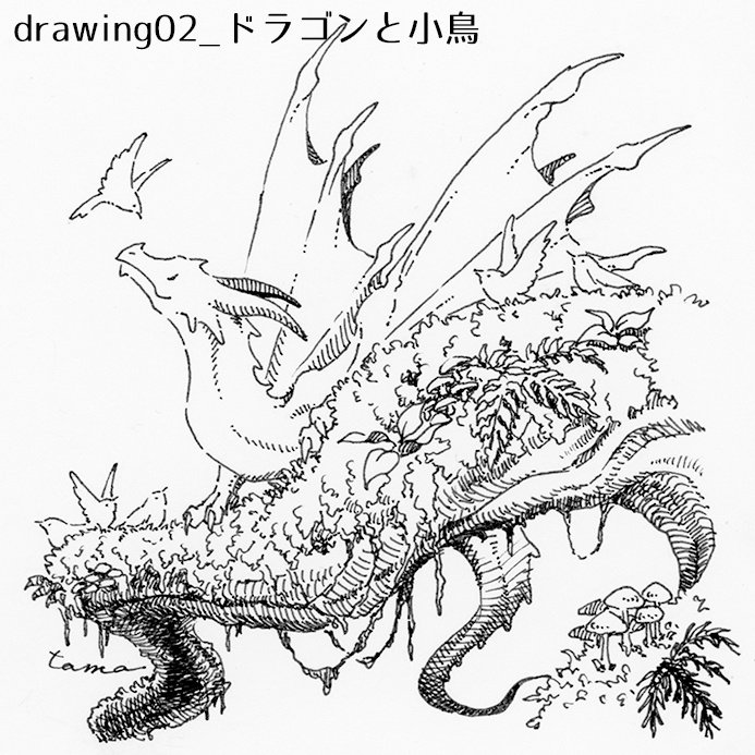 ドローイング原画【2/24(火)20時販売開始】