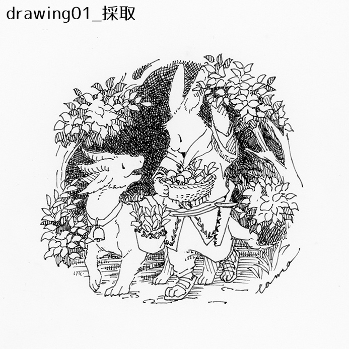 ドローイング原画【2/24(火)20時販売開始】