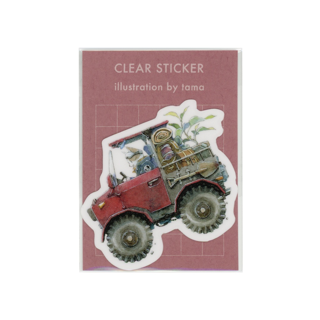 【3/30販売開始】クリアステッカー「OFF-ROAD」