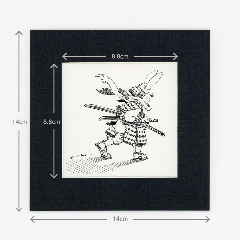 ドローイング原画_侍
