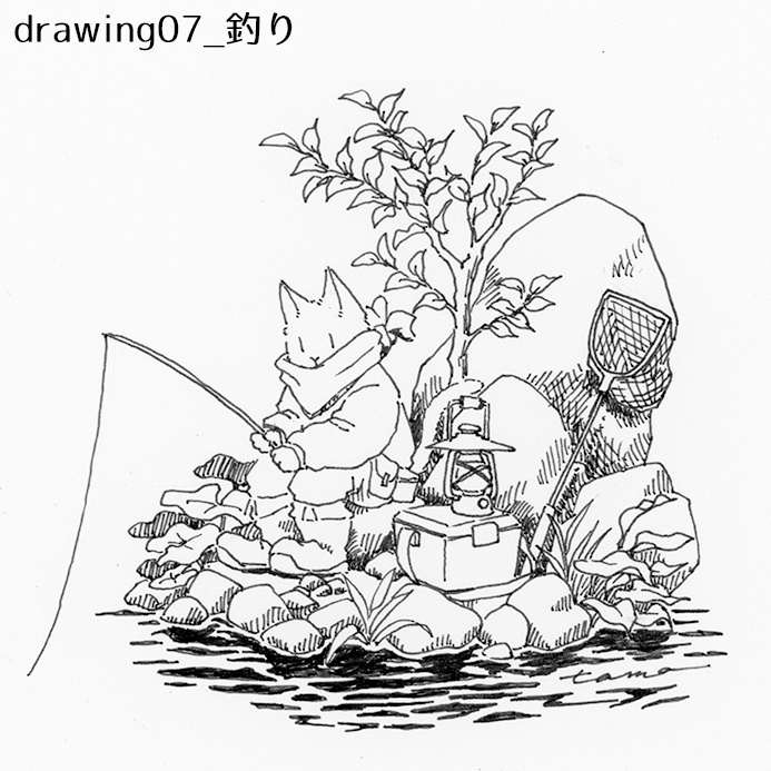 ドローイング原画