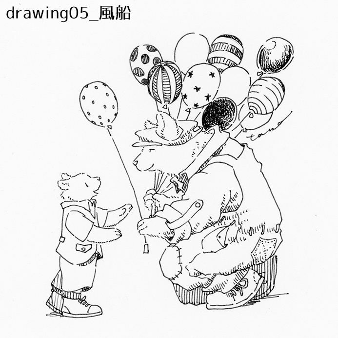 ドローイング原画