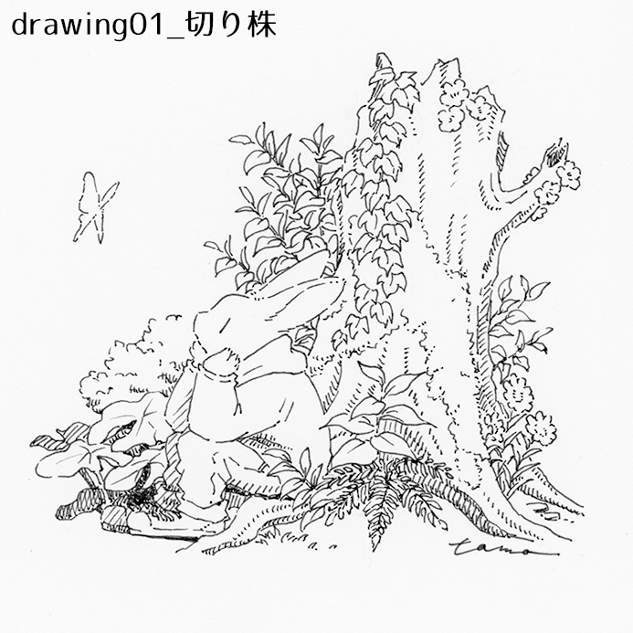 ドローイング原画
