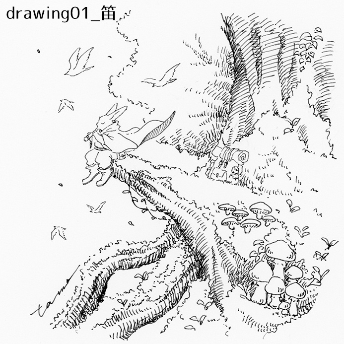 ドローイング原画