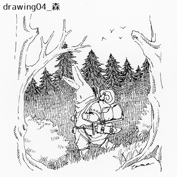ドローイング原画