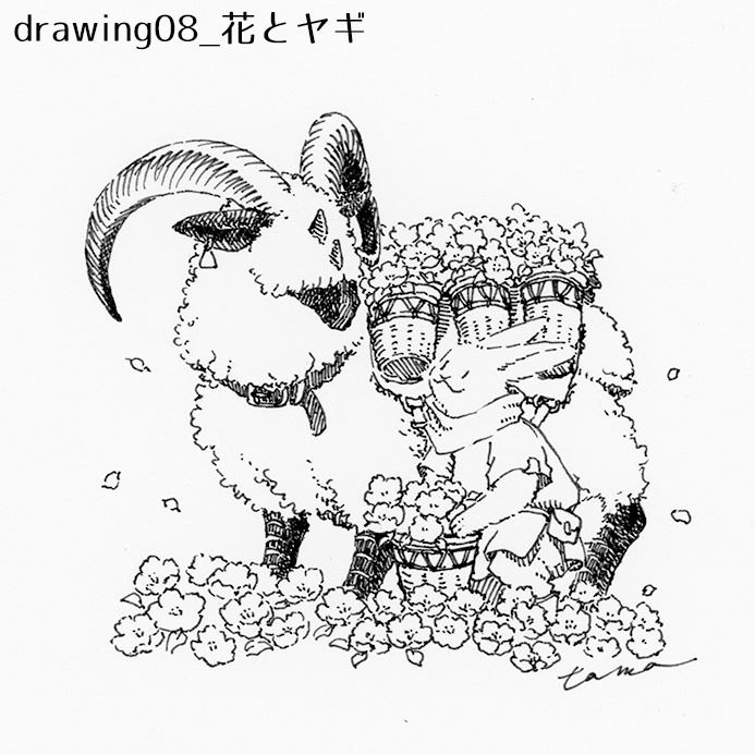 ドローイング原画