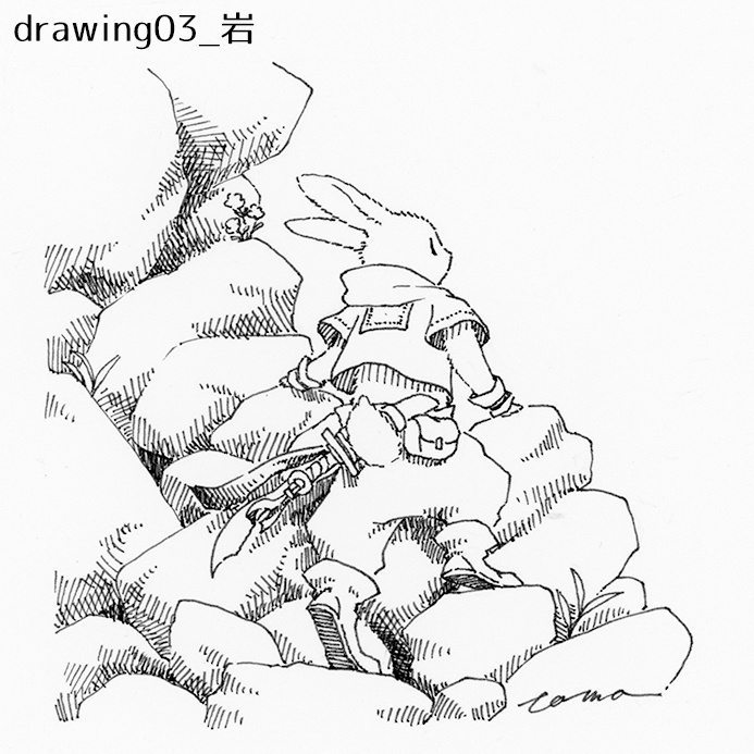 ドローイング原画
