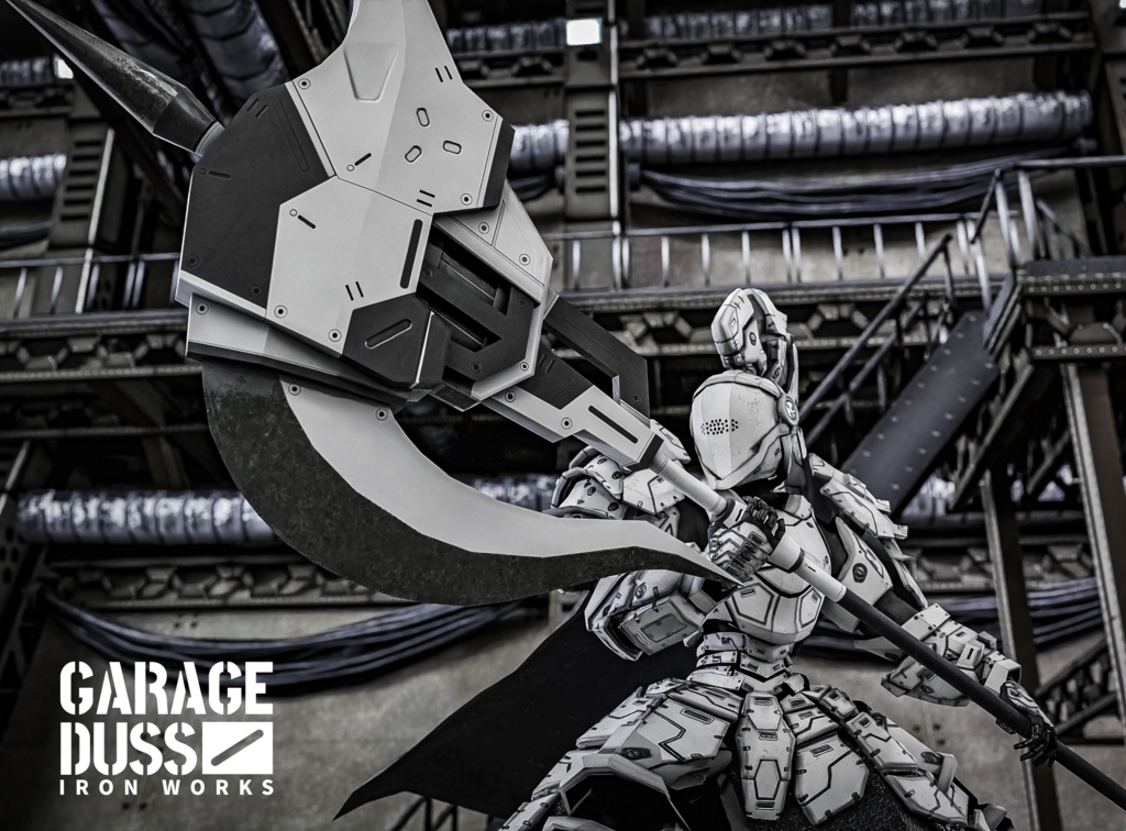 ハルバード(グレー/ホワイト)