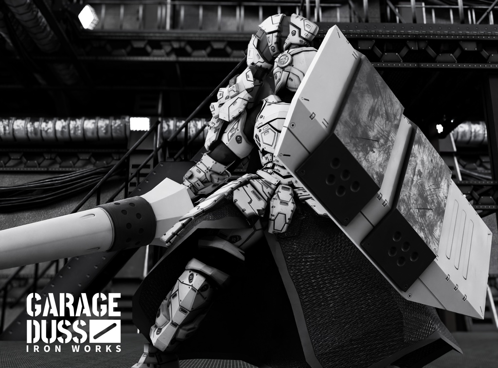 盾(ダークグレー/ホワイト二色セット)