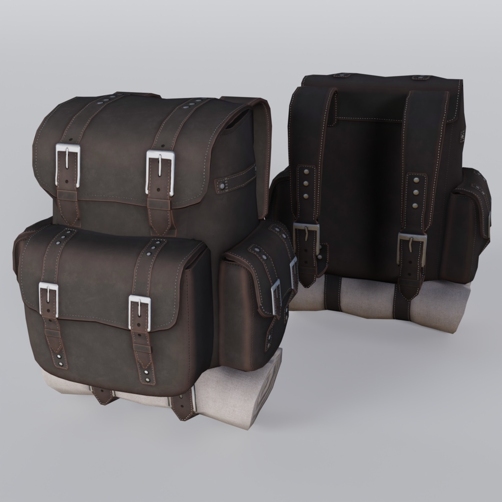 旅人のかばん(3色セット)