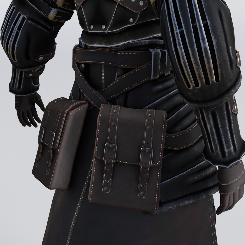 旅人のポーチ(FBX / XWear)