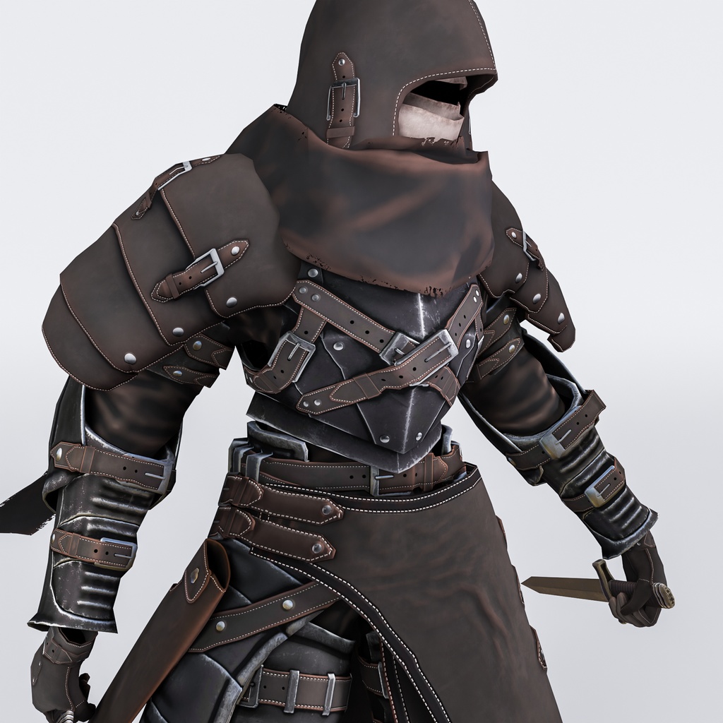 隠密兵の肩鎧(FBX / XWear)