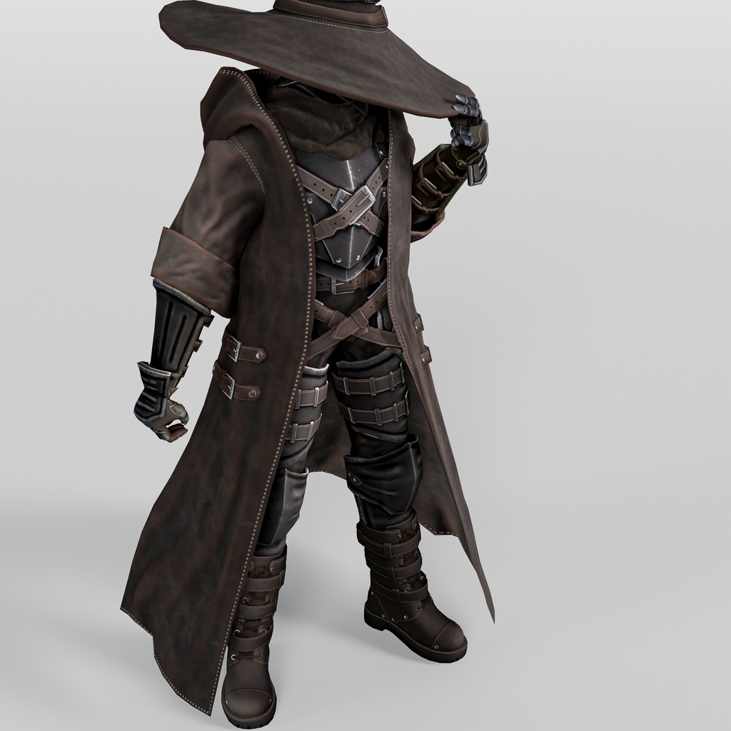 戦魔術師のローブ(FBX)