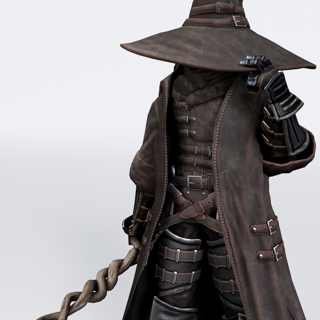 戦魔術師の胴鎧(FBX)