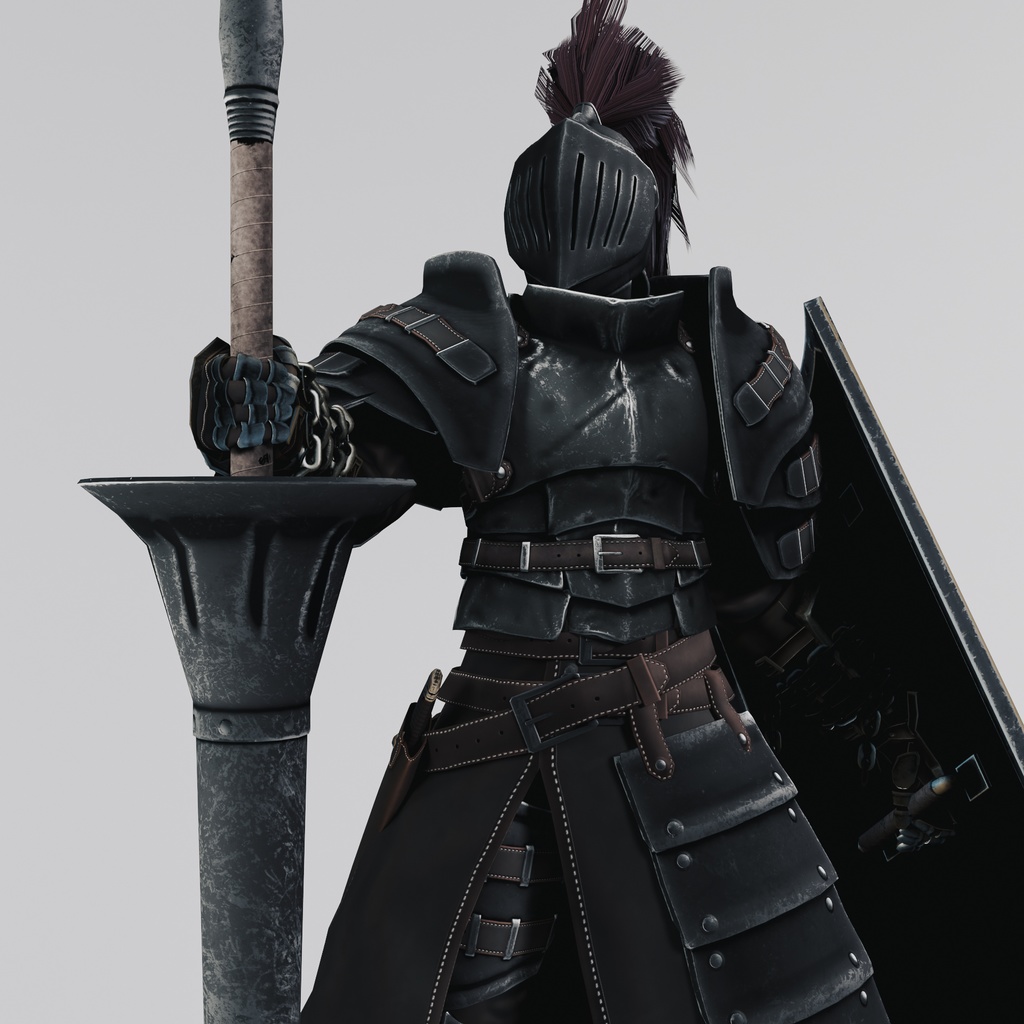 防衛騎士の胴鎧(FBX)