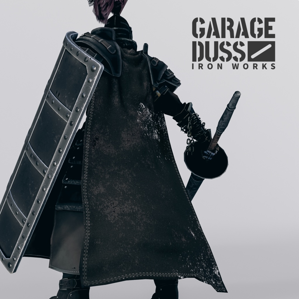 【24時間無料】防衛騎士のマント(FBX / unitypackage )