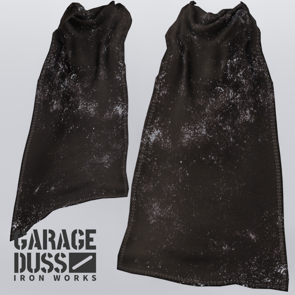 【24時間無料】防衛騎士のマント(FBX / unitypackage )