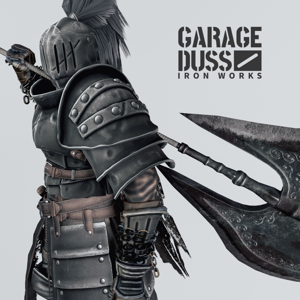 【24時間無料】強襲兵の肩鎧(FBX / unitypackage )