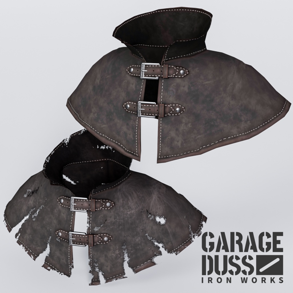 処刑人のケープ(FBX / unitypackage )