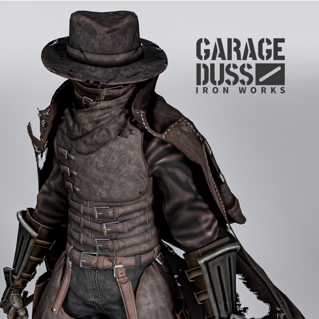 伝令の帽子( FBX / unitypackage / XWear )