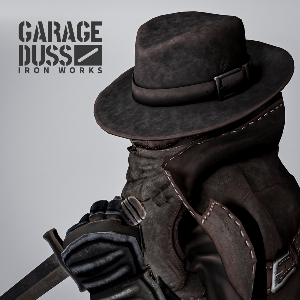 伝令の帽子( FBX / unitypackage / XWear )