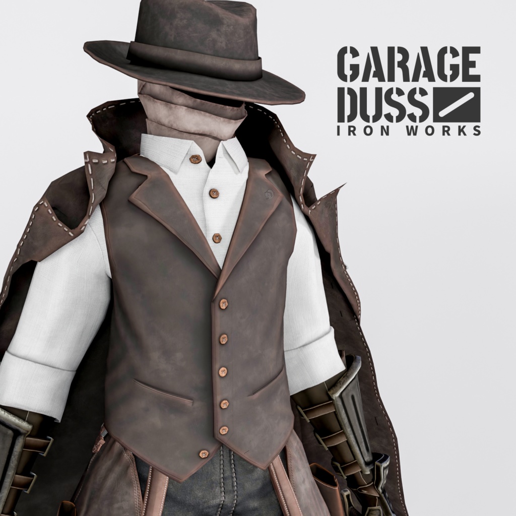 【24時間無料】伝令の胴着( FBX / unitypackage / XWear )