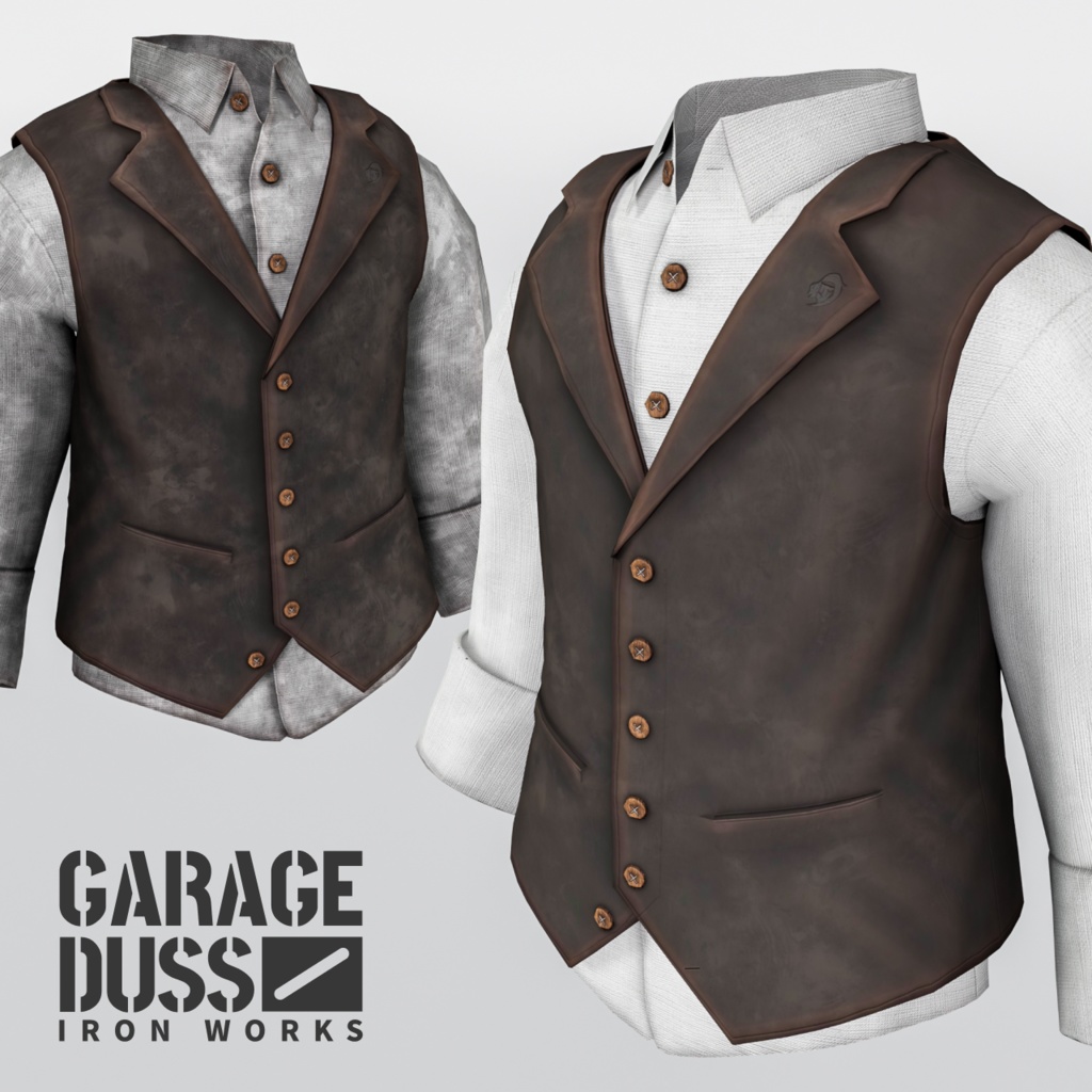 【24時間無料】伝令の胴着( FBX / unitypackage / XWear )