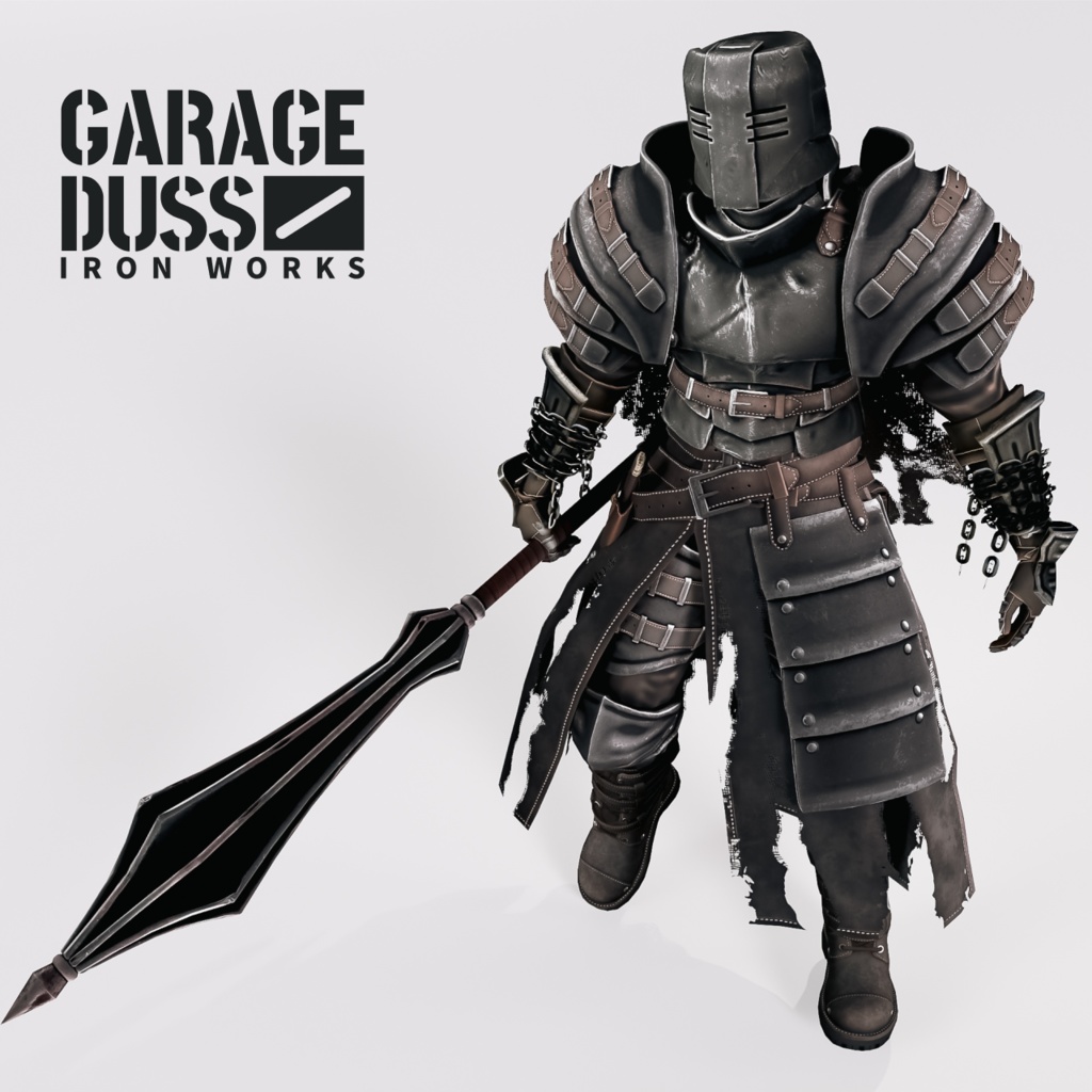 【24時間無料】重撃兵のメイス(FBX / unitypackage)