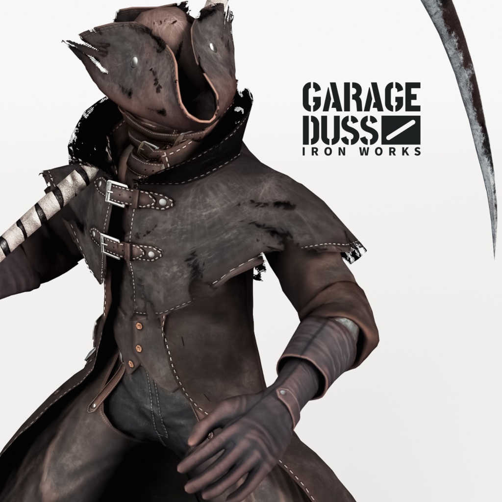 武器鍛冶のグローブ(FBX / unitypackage / XWear)