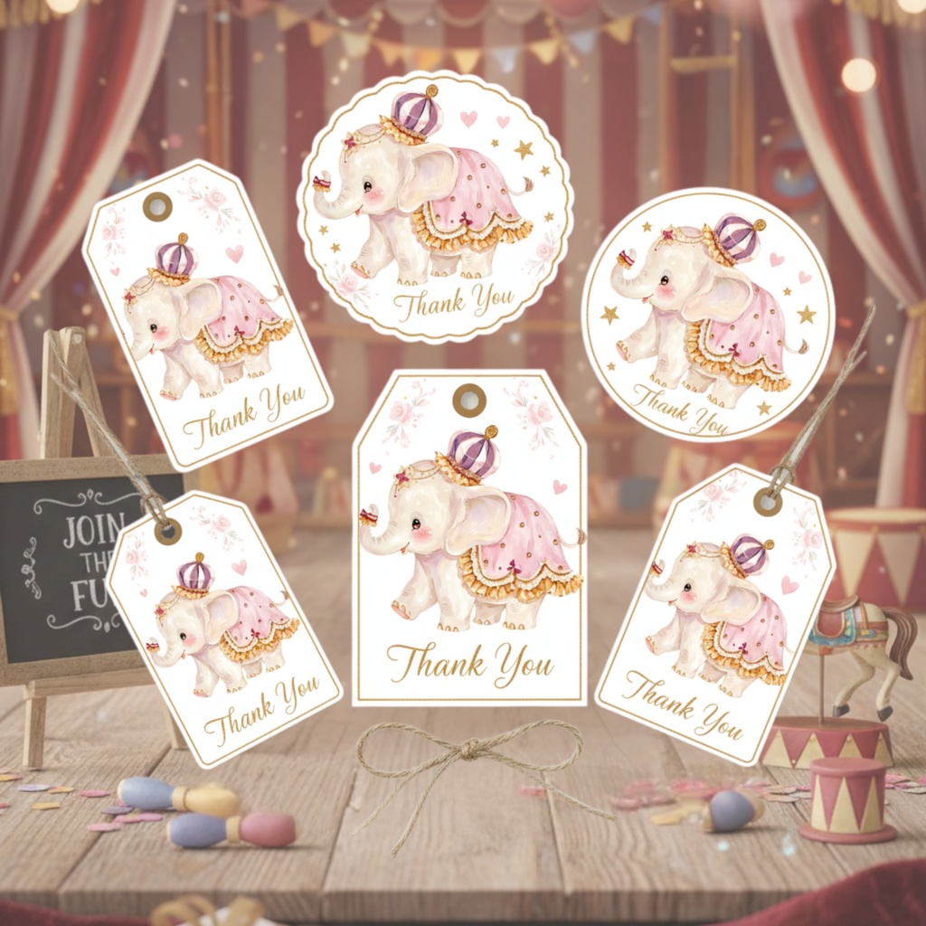 パステルサーカス クリップアート素材セット