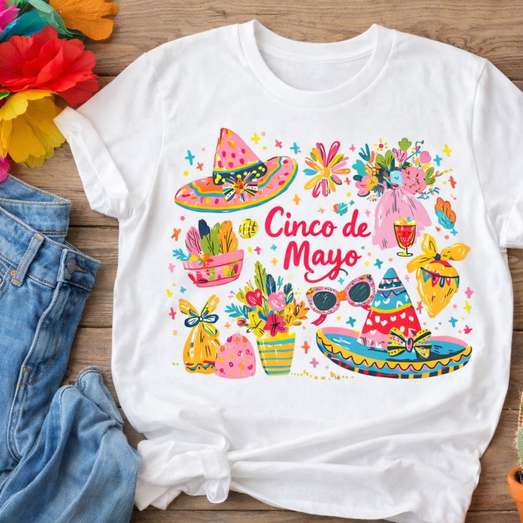 メキシカンフィエスタ クリップアート素材集|73点 PNG 背景透過|Cinco de Mayo / Fiesta Clipart