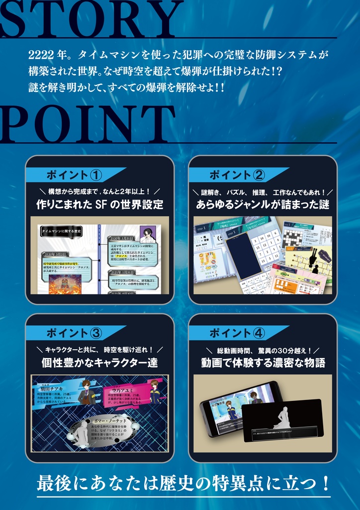 【謎解きゲーム】時空爆弾のパラドックス