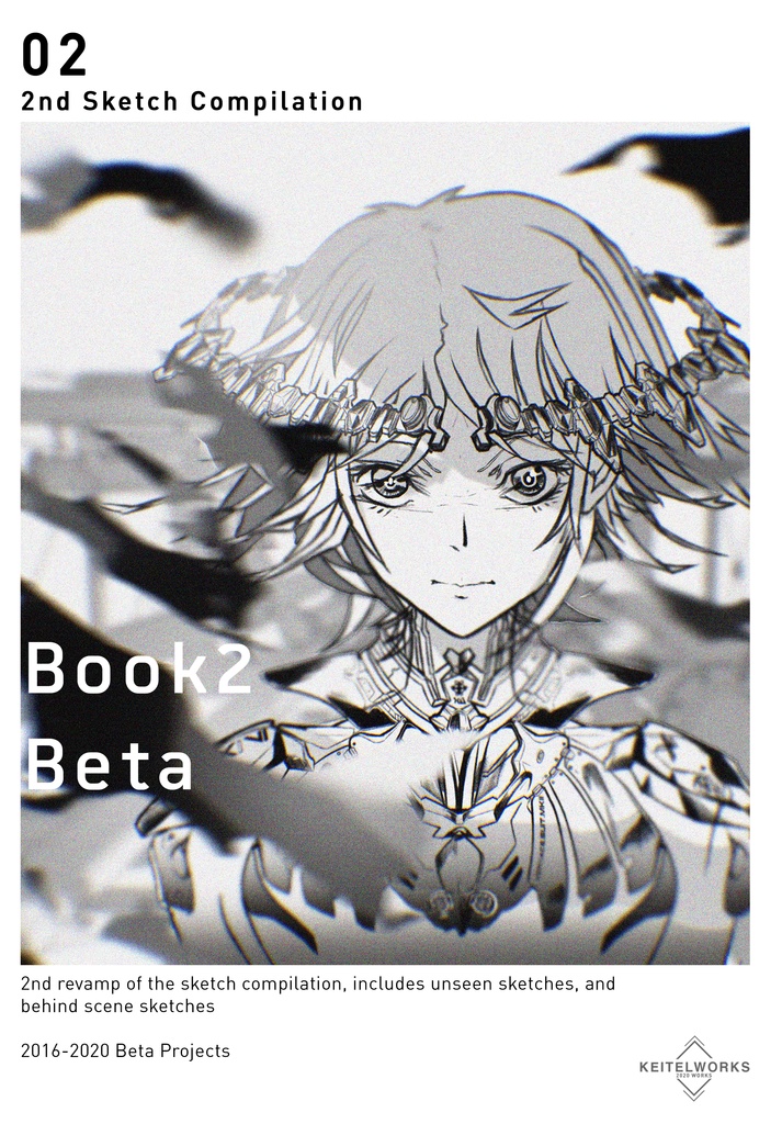 BOOK 2 : BETA , Sketches Compilation by Keitel