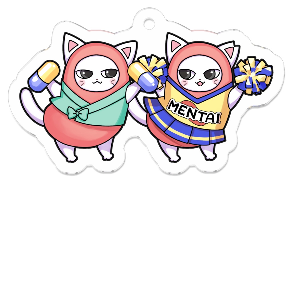 【FIP治療費支援】お薬５錠分 アクキー