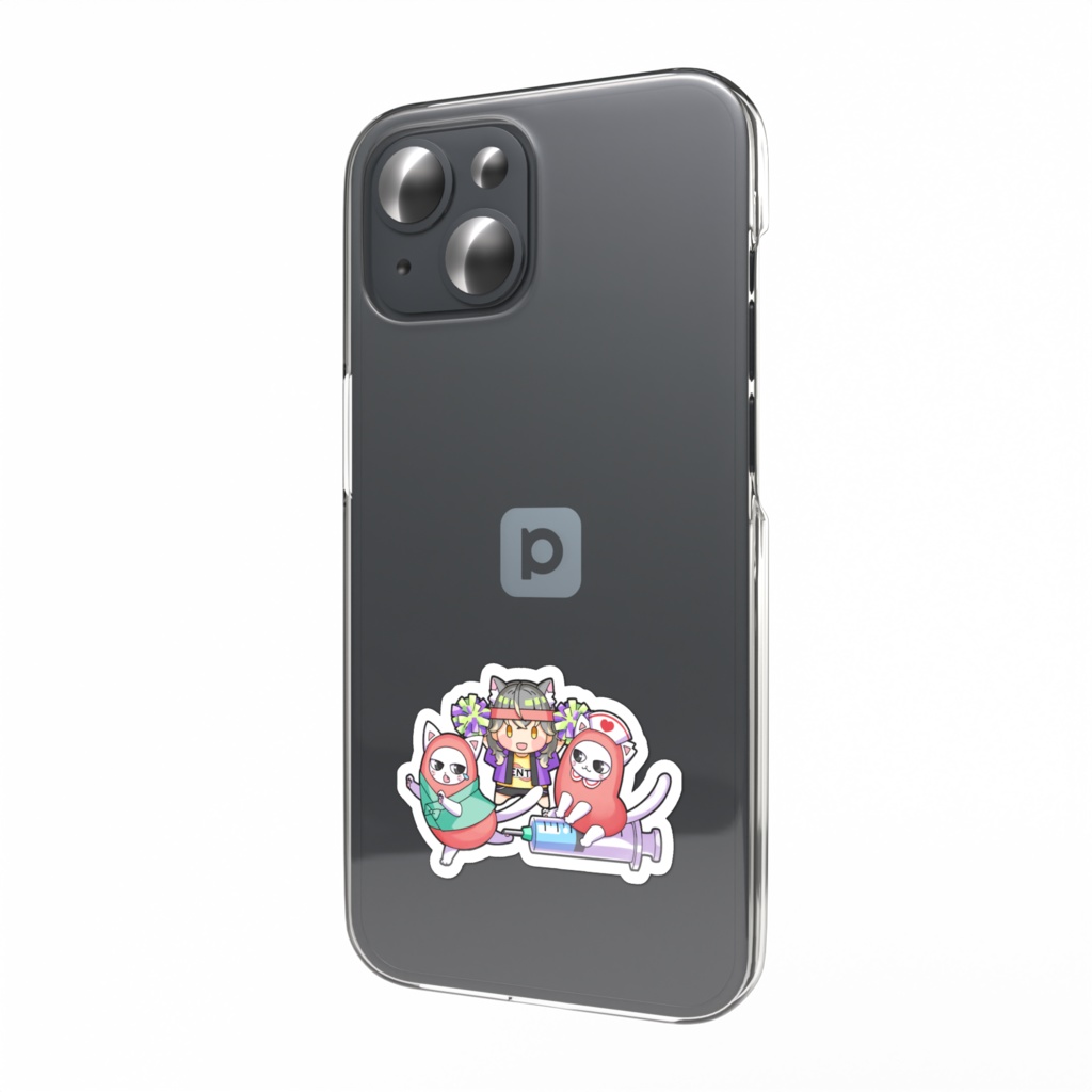 【FIP治療費支援】お薬１錠分 ステッカー⑥