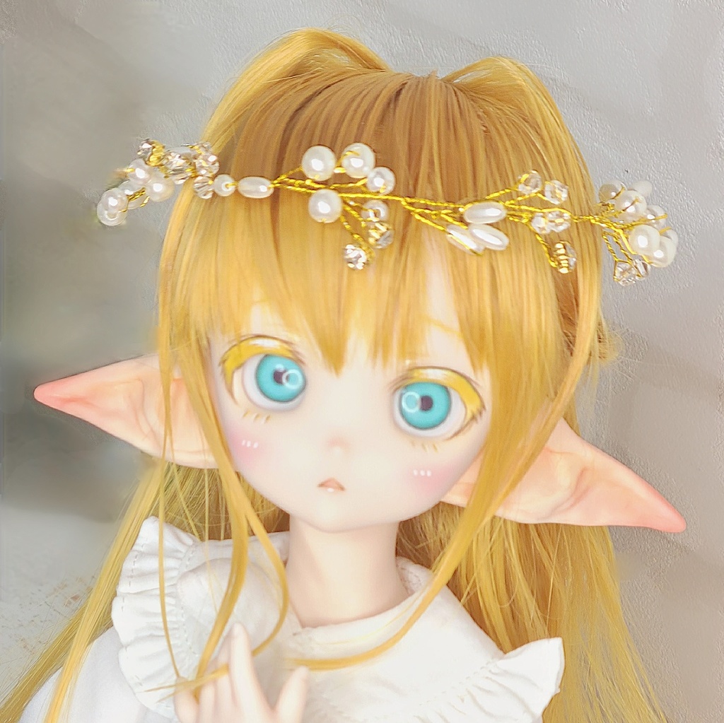 DDサイズエルフ耳(セミホワイト)