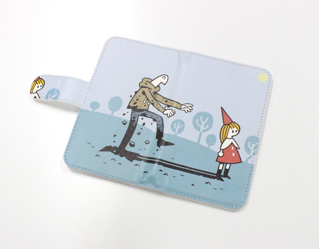 しりもと スマートフォンケース&描き下ろしポストカードセット