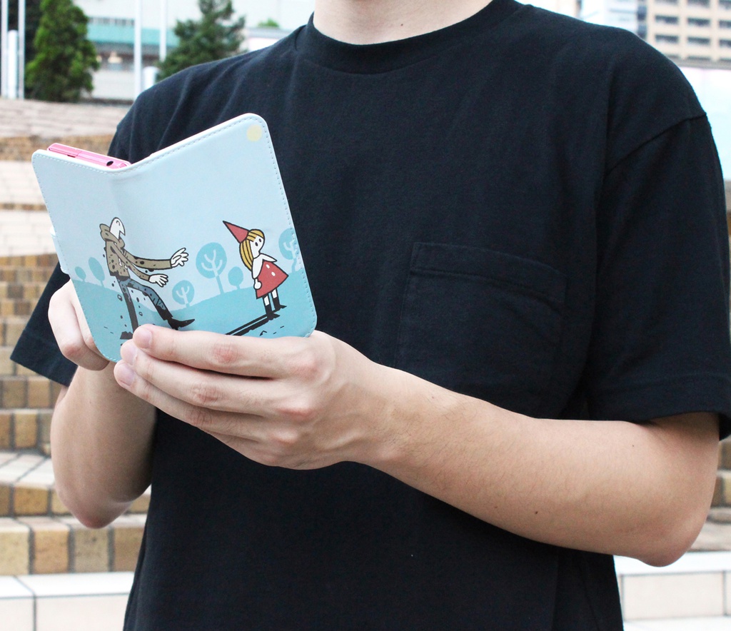 しりもと スマートフォンケース&描き下ろしポストカードセット