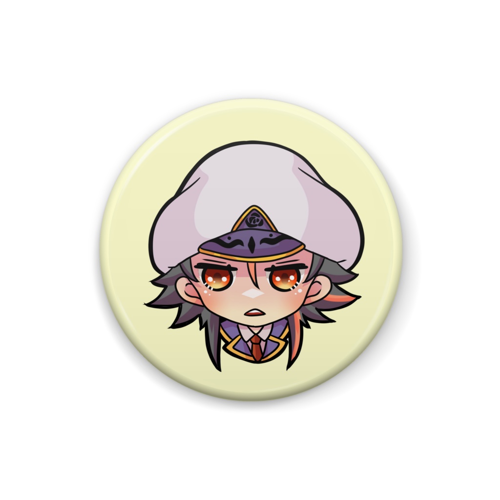 軍パロ サタン元帥 缶バッジ